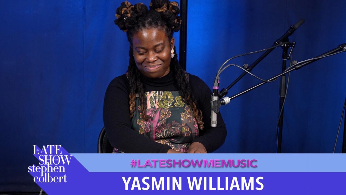 Yasmin Williams Shows Off Double Neck Tapping Technique For 'Colbert' Video Series