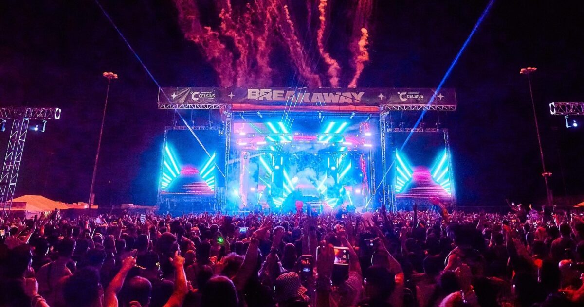 Breakaway Festival fireworks