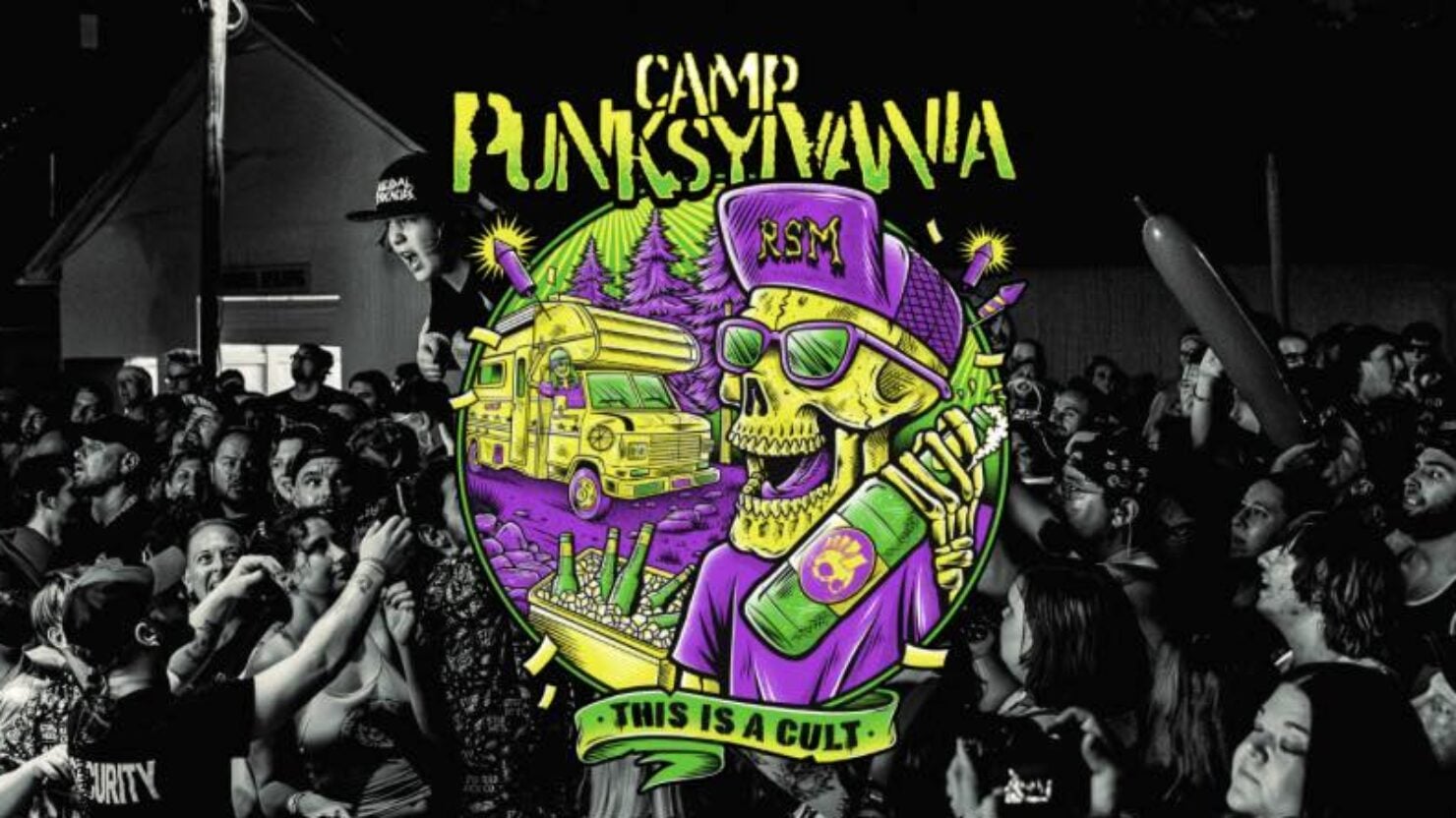Camp Punksylvania 2026 Lineup - Jun 19 - 21, 2026