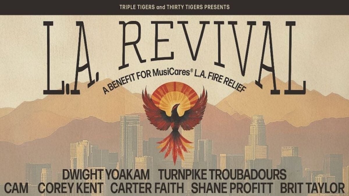 Country Stars Dwight Yoakam, Turnpike Troubadours & More Unite For Nashville Benefit Show Supporting L.A. Wildfire Relief