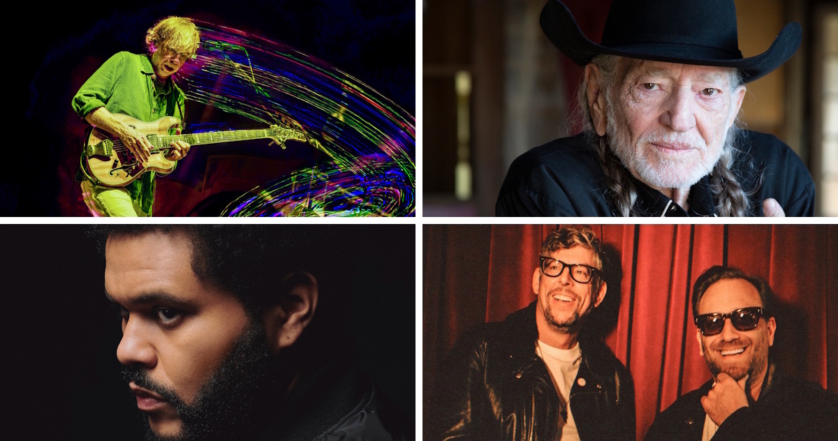 tickets phish willie nelson weeknd black keys