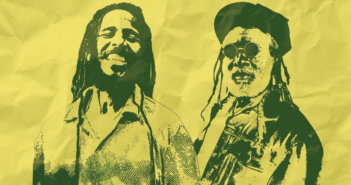 Ziggy Marley Burning Spear Illustration
