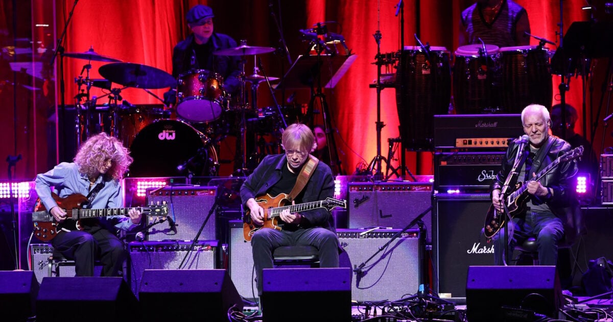 Peter Frampton Trey Anastasio Grace Bowers Love Rocks NYC McCarthy