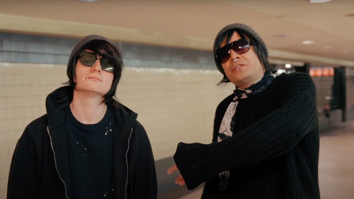 NYC Subway Gets A Dose Of ‘Frat Poison’: Ed Sheeran & Jimmy Fallon Cover Chappell Roan In Emo Attire