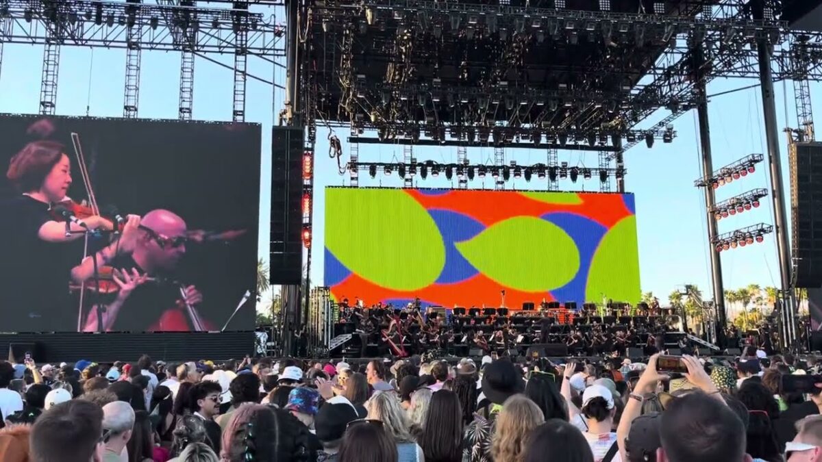 Natasha Bedingfield w/ LA Phil and Gustavo Dudamel @ Coachella ‘25