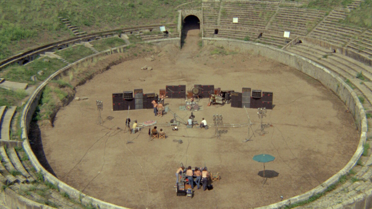 Pink Floyd Unveils Restored 'One Of These Days' Footage From Iconic Pompeii Film
