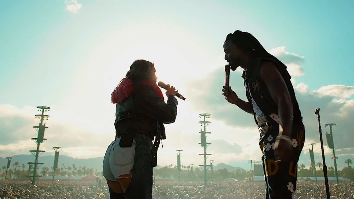Shaboozey Throws A ‘Hail Mary’ To Sierra Ferrell At Stagecoach