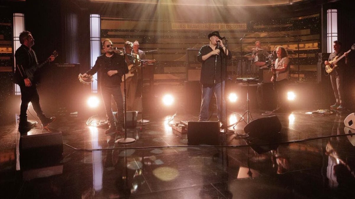 Watch Blues Traveler & Gin Blossoms Blend 'Run-Around' And 'Hey Jealousy' On 'Kimmel'