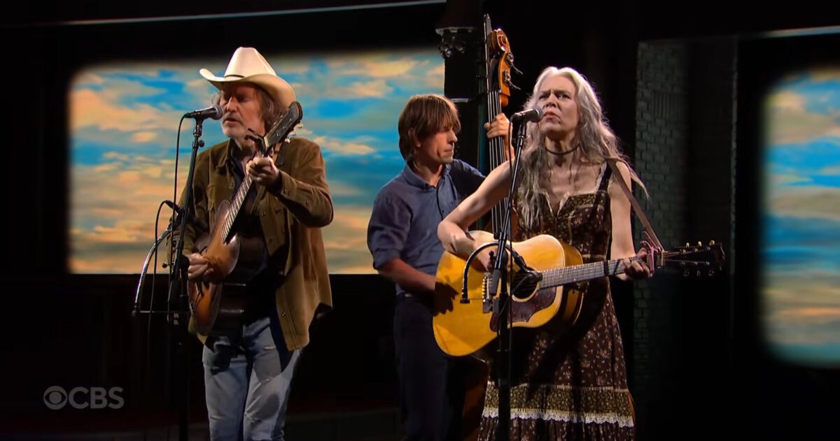 Gillian Welch David Rawlings Colbert 2025