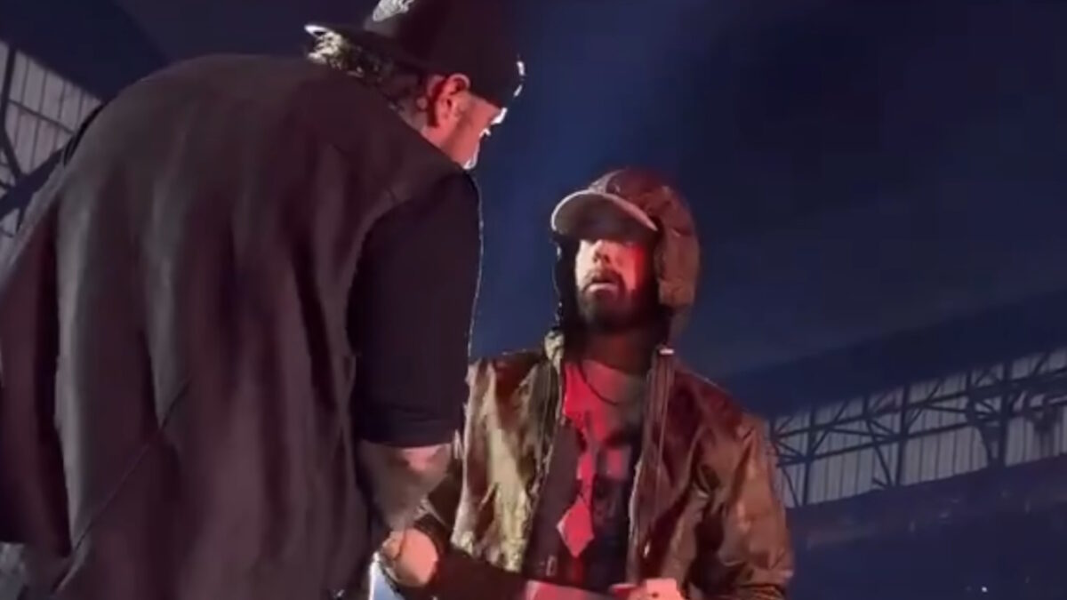 Eminem Joins Jelly Roll For ‘Lose Yourself’ In Detroit