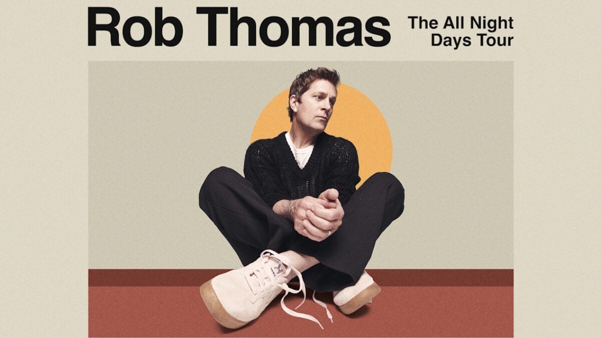 Rob Thomas Schedules The All Night Days Tour 2025