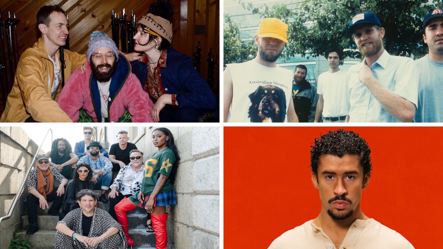 Ingressos para Grandes Shows: Big Thief, Grandaddy, Thievery Corporation e Bad Bunny