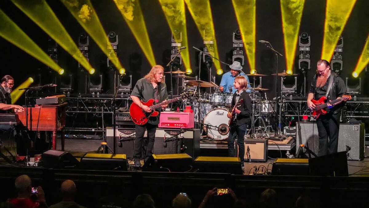 13-Year-Old Saxon Weiss Jams With Warren Haynes Band In Ventura