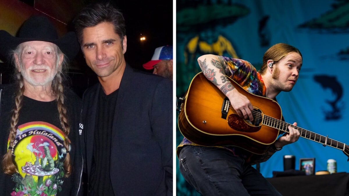 John Stamos Backs Willie Nelson & Billy Strings Debuts New Song At Hollywood Bowl