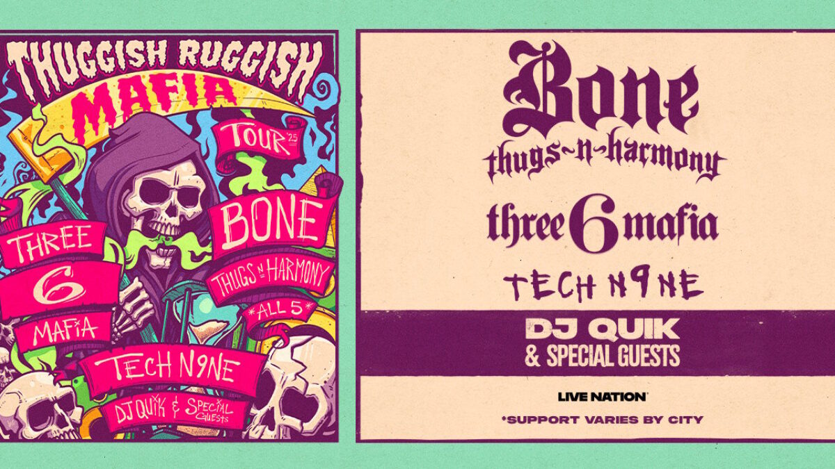 Bone Thugs-N-Harmony & Three 6 Mafia Map Out Thuggish-Ruggish-Mafia-Tour 2025