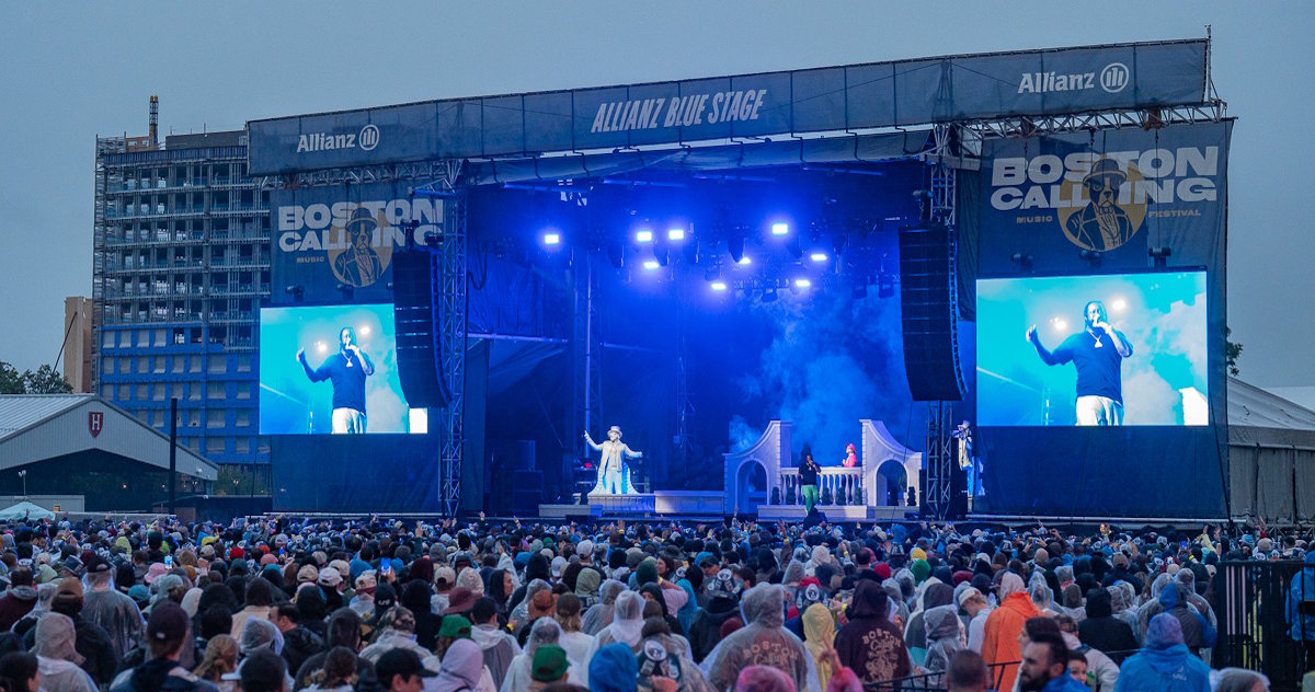 Boston Calling Stage 2025 Lasky