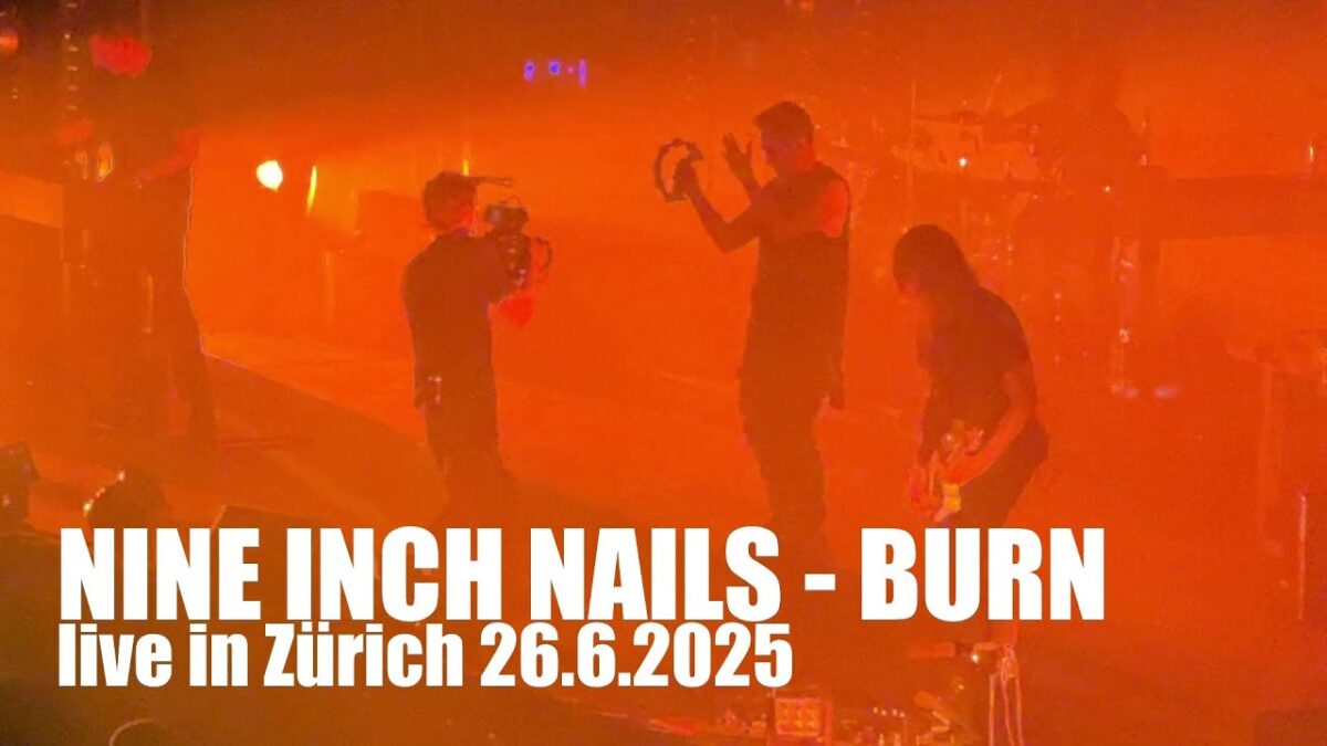 Nine Inch Nails - BURN - live in Zürich 26.6.2025