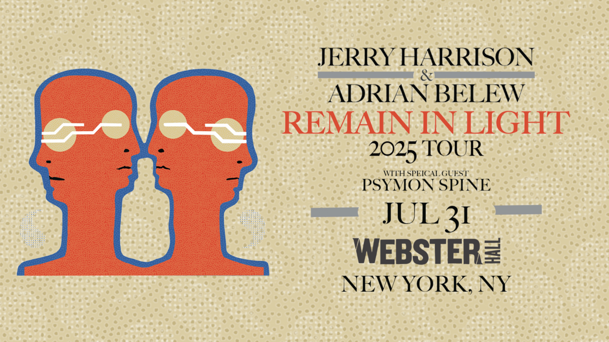 Jerry Harrison and Adrian Belew