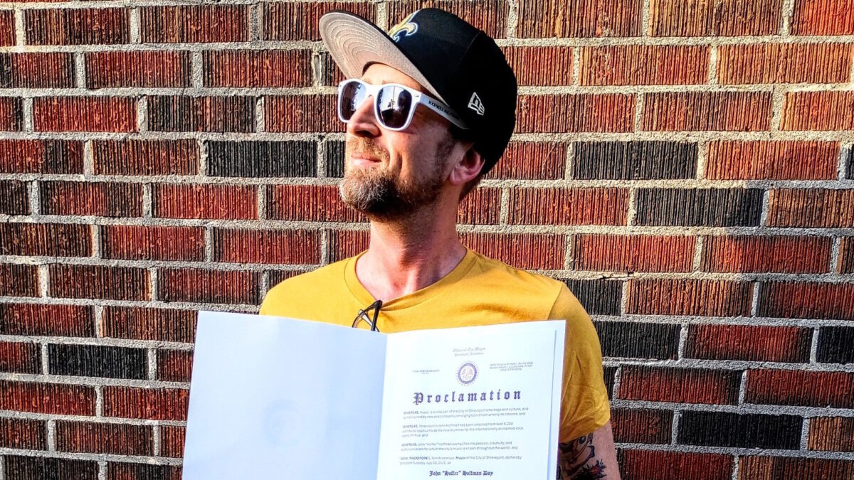 Shreveport Mayor Declares ‘John Hoffman Day’ As Primus Rocks Drummer’s Hometown