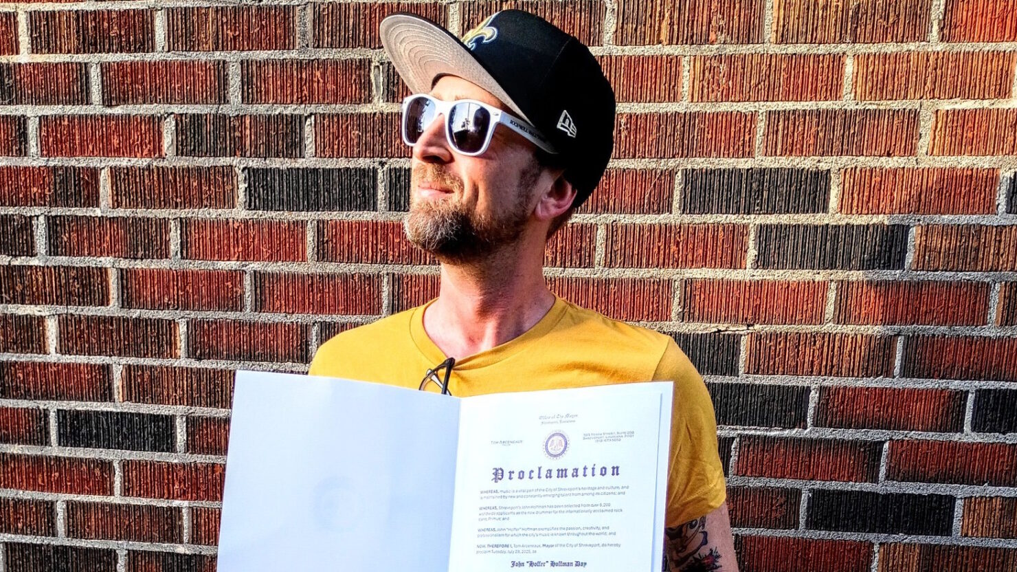 Shreveport Mayor Declares ‘John Hoffman Day’ As Primus Rocks Drummer’s
