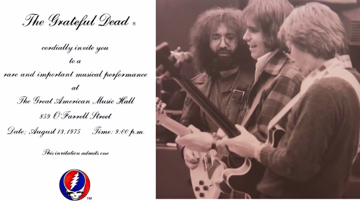 Hear Grateful Dead Soundcheck ‘Crazy Fingers’ Before 1975 ‘One From The Vault’ Concert