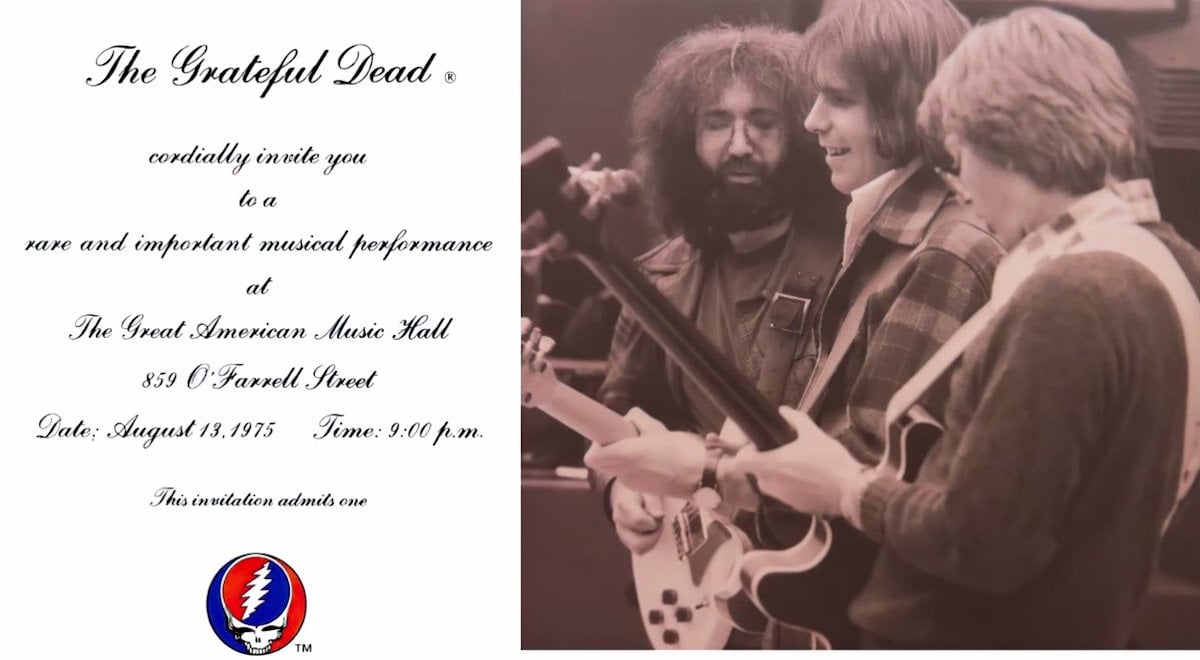 Grateful Dead One From The Vault 1975
