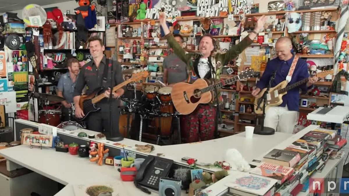 Watch Guster Cross 'Tiny Desk Concert' Off Band's Bucket List
