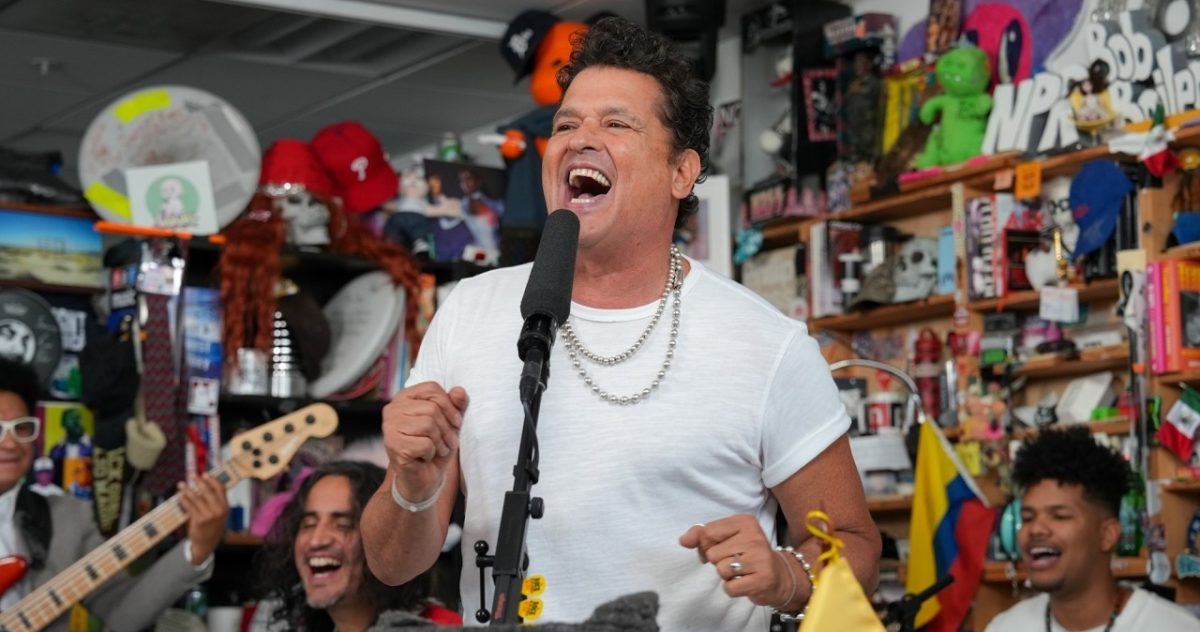 Carlos vives Tiny desk concert