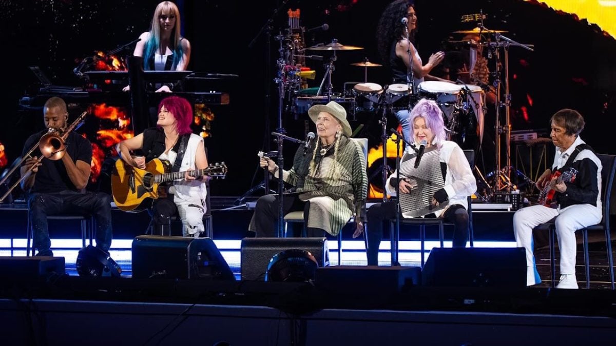 Cyndi Lauper Welcomes Joni Mitchell, Cher, SZA & More At Farewell Tour Finale