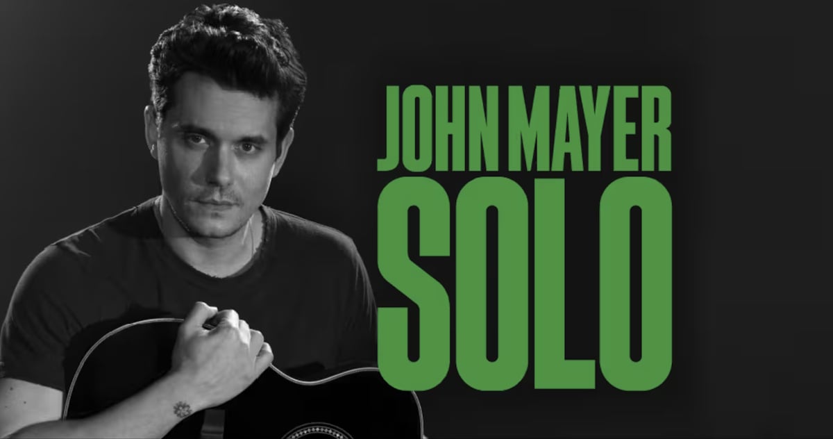 John Mayer Solo Tour 2026 Middle East India