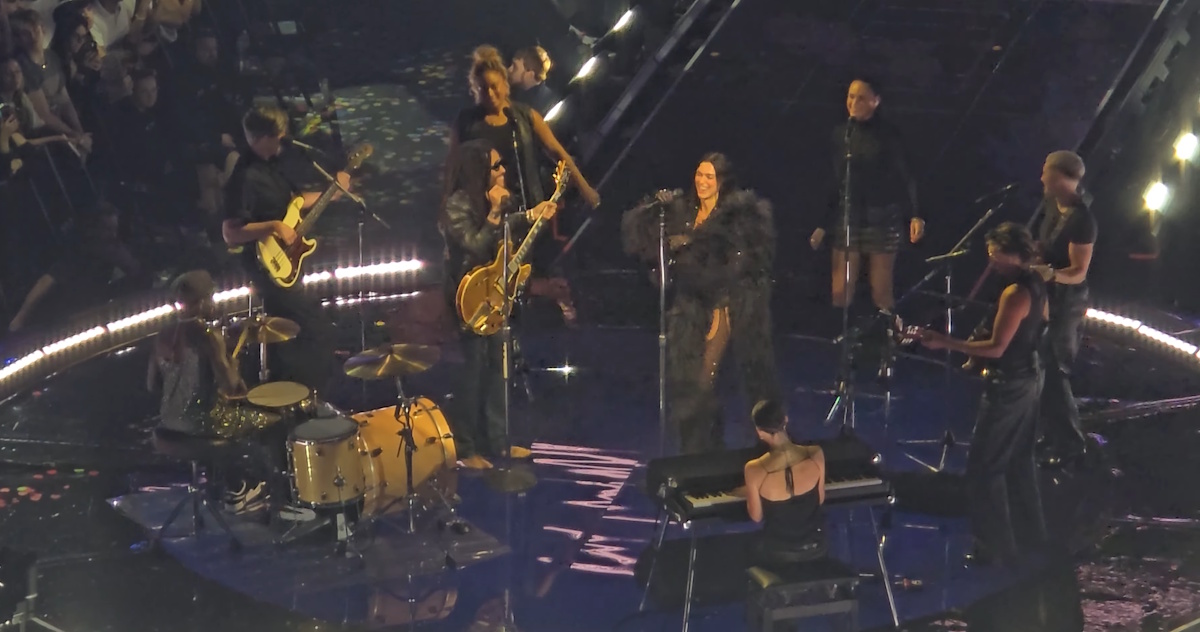 Lenny Kravitz Dua Lipa MSG