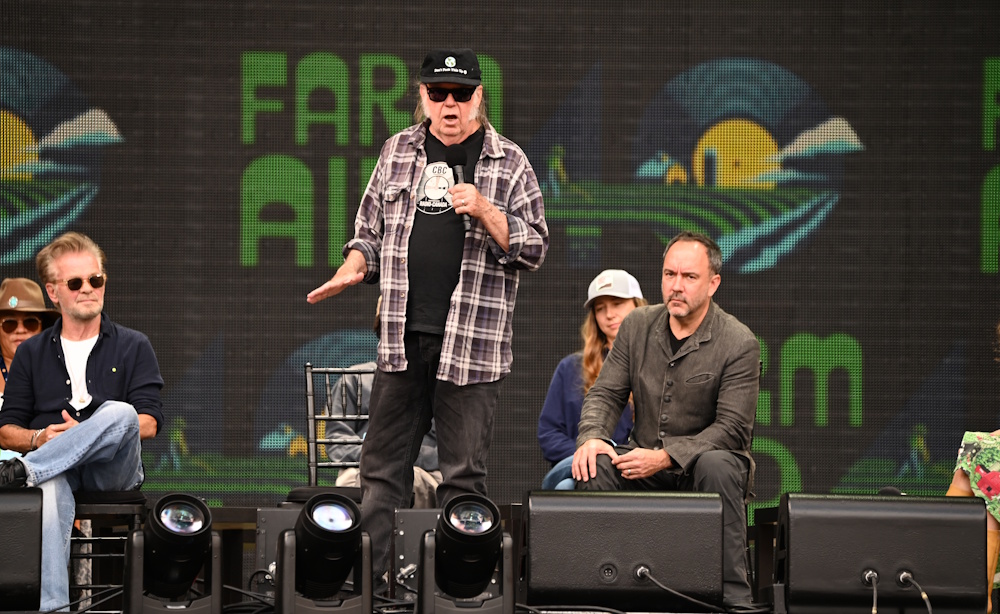 Neil Young Farm Aid 40