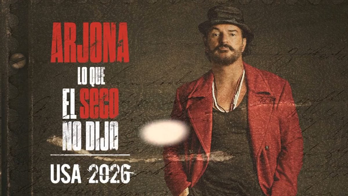 Ricardo Arjona Announces 2026 Lo que el SECO no dijo U.S. Tour Dates