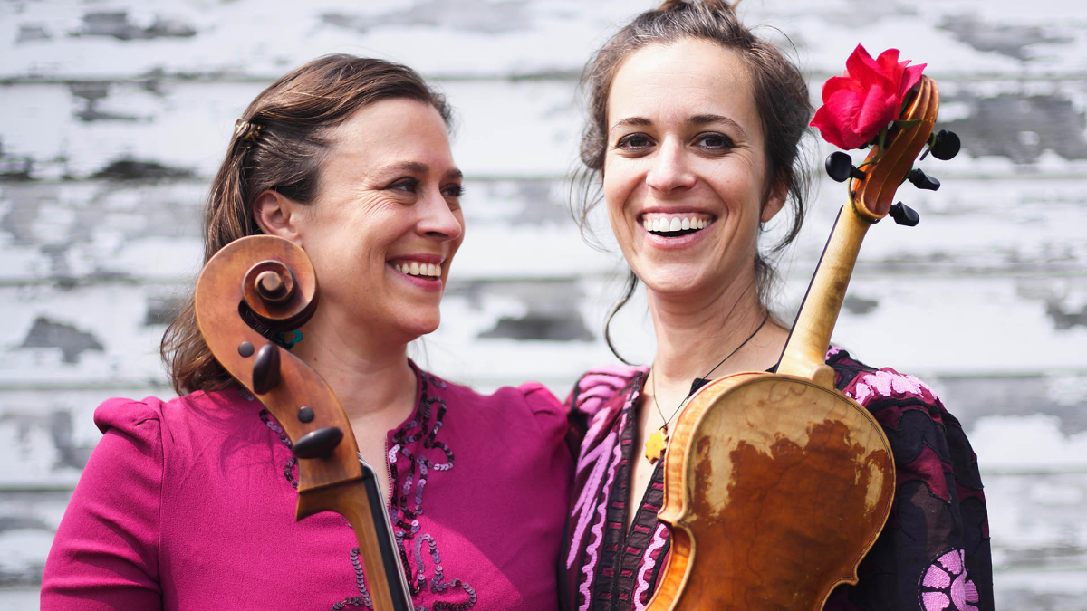 Brittany Haas and Natalie Haas