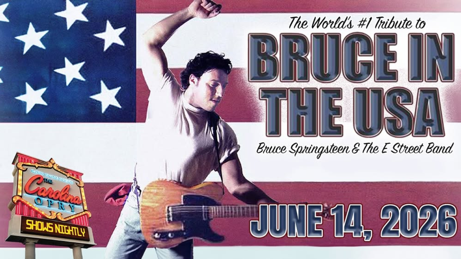 Bruce in The USA: The World's #1 Tribute to Bruce Springsteen and