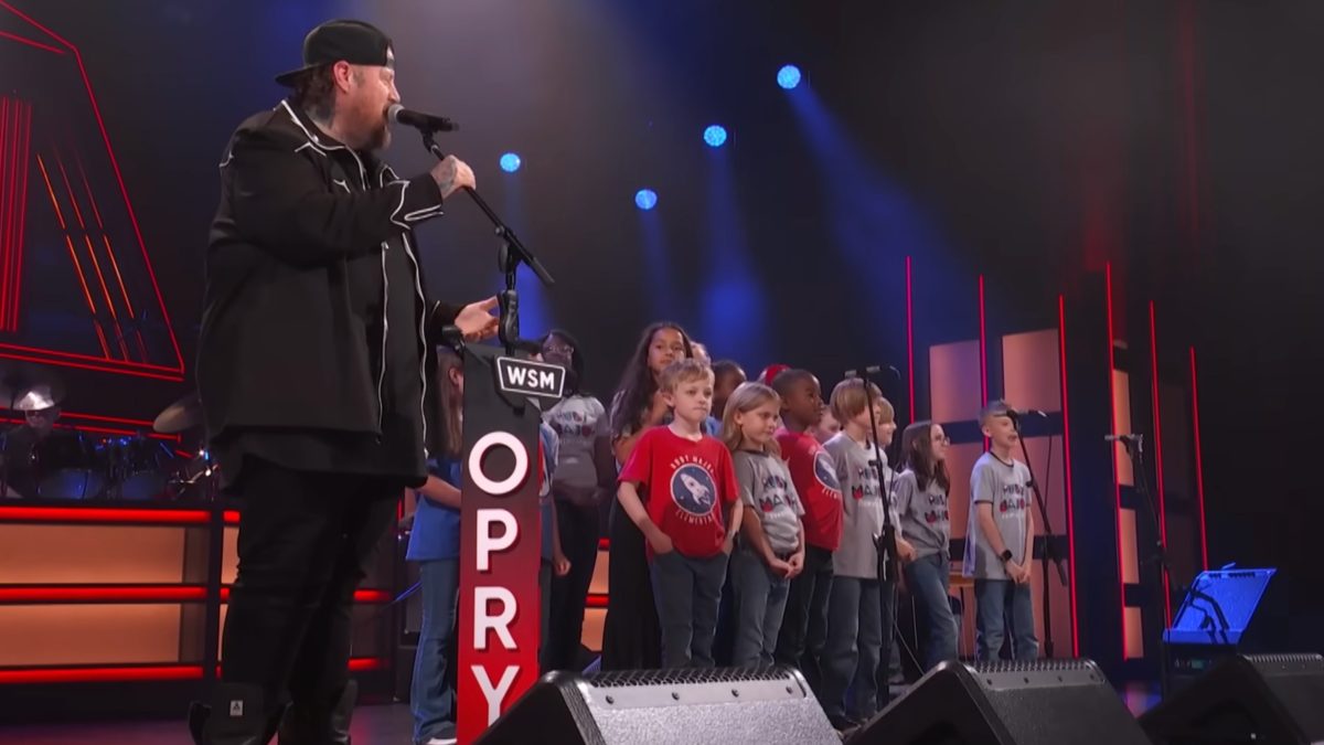 Jelly Roll & Ruby Major Elementary Perform ‘I Am Not Okay’ At Grand Ole Opry