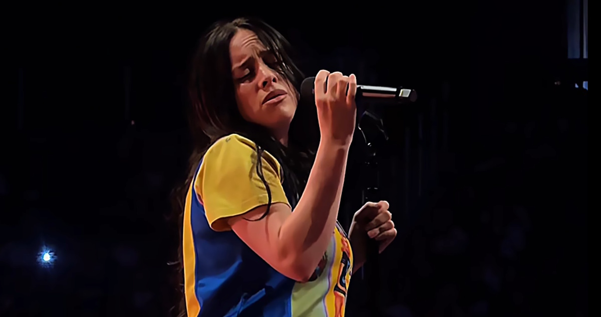 Billie Eilish Cry Me A River cover