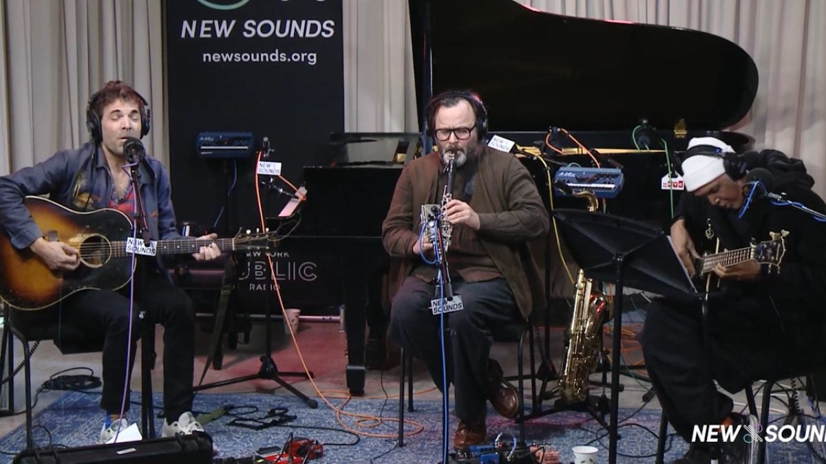 Watch Brad Barr 'Let It Hiss' With Stuart Bogie & Shahzad Ismaily For WNYC