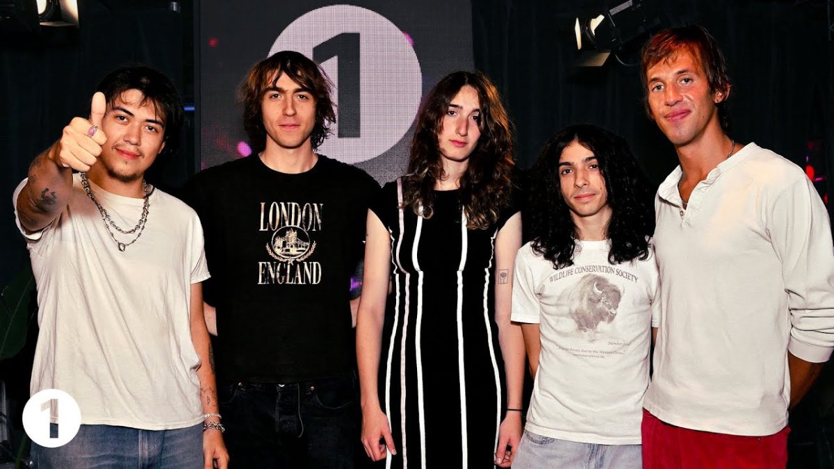 Geese 3 track Live Lounge special for Jack Saunders on BBC Radio 1 @Geeseband