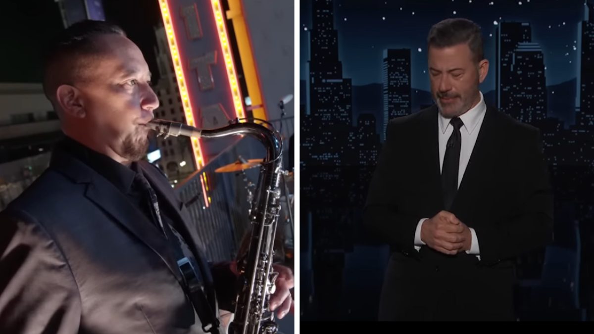 Jimmy Kimmel Honors Bandleader Cleto Escobedo III