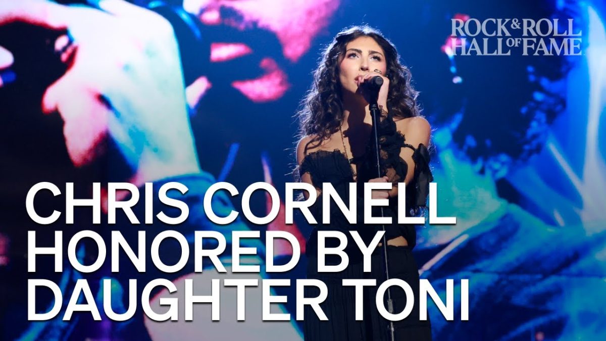 Toni Cornell Honors Chris Cornell with Soundgarden "Fell on Black Days" | Rock Hall 2025 Induction