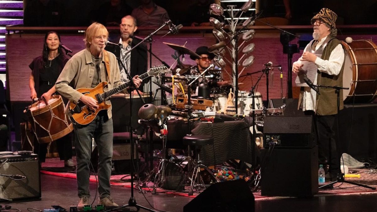 Trey Anastasio Crashes Cyro Baptista’s 75th Birthday Party Concert