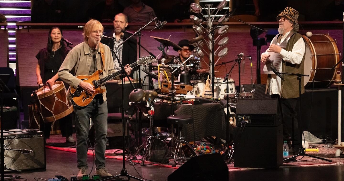 Trey Anastasio Cyro Baptista Lincoln Center