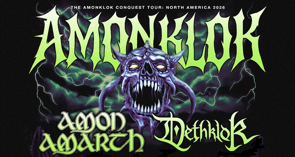 Amon Amarth Detklok Amonklok Conquest 2026