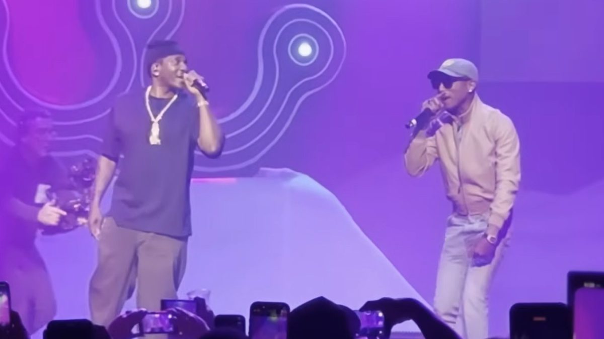 Pharrell Williams Joins Clipse For Hometown Concert In Virginia Beach