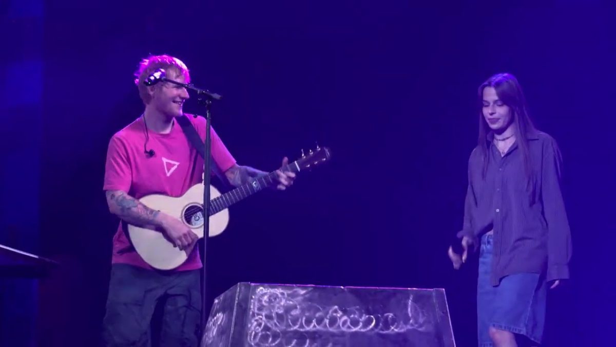 ED SHEERAN  &  Anouk (Star academy) // Camera // Zenith Paris 2025