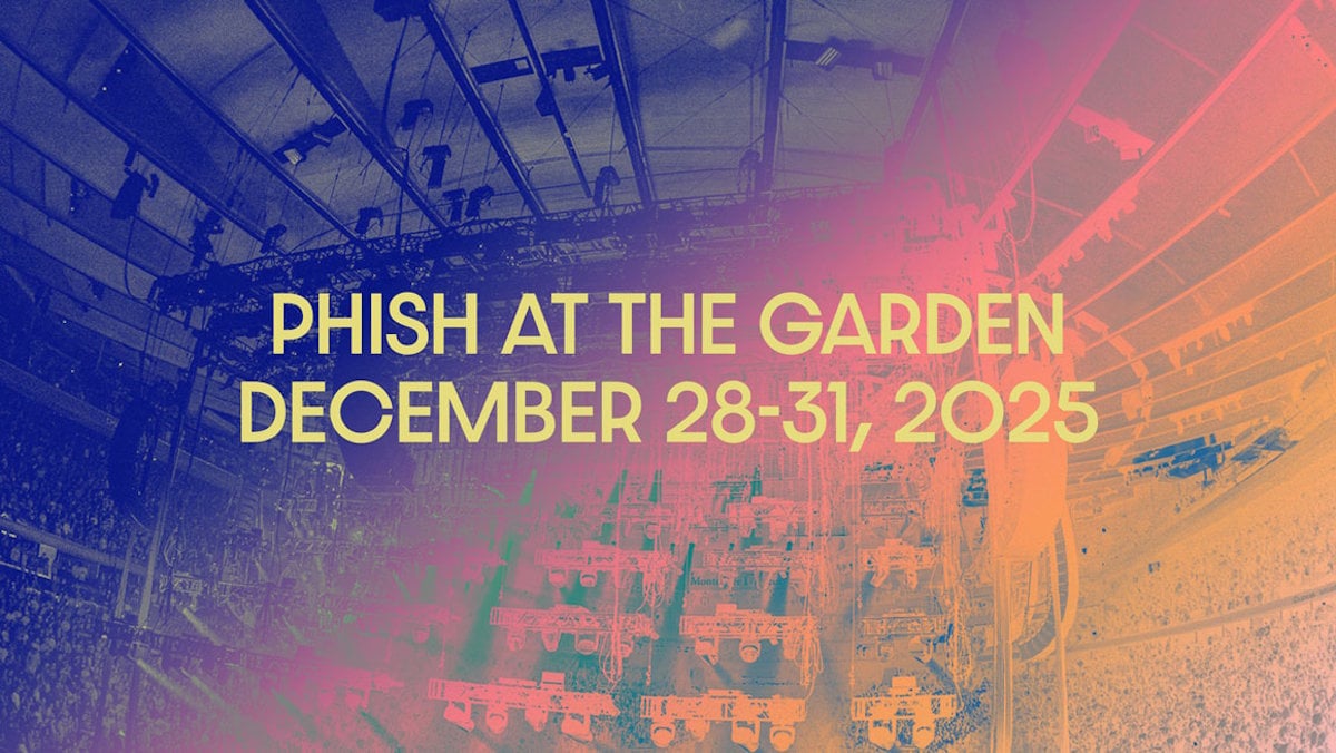 Phish Madison Square Garden 2025 Logo