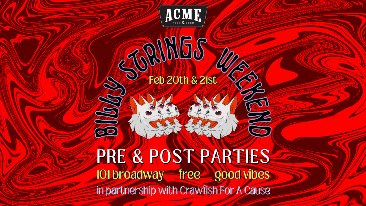 Billy Strings Pre-Party at Acme Feed & Seed