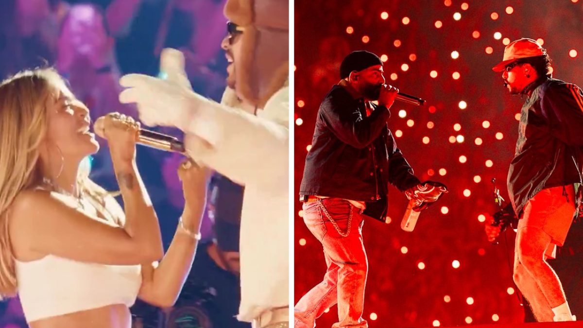 Karol G & Arcángel Collaborate With Bad Bunny In Colombia