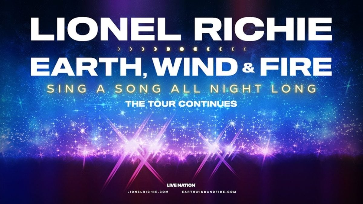 Lionel Richie + Earth, Wind & Fire Detail Summer 2026 Co-Headlining Tour Dates